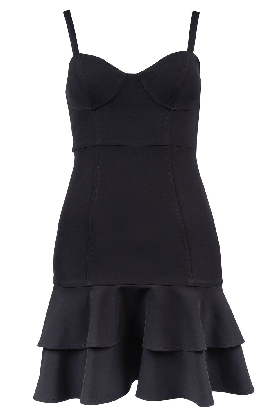 Clover & Sloane Topstitch Mini Dress