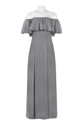 Monique Lhuillier Off-the-Shoulder Formal Dress