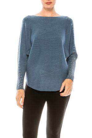 Aaeda Dolman Long Sleeve Sweater Top