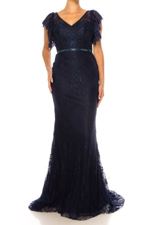 Aspeed Embellished Lace Long Mermaid Evening Dress