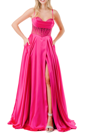 Evening Dress Rhinestone Formal Dress Coya Collection Wholesale Apparel Vendors