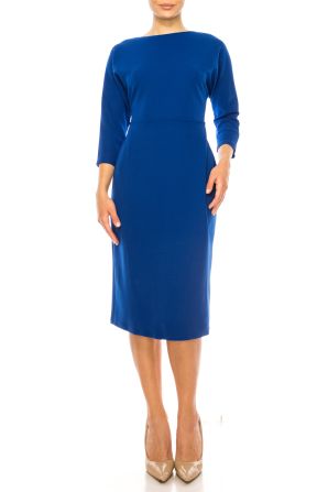 Donna Morgan 3/4 Sleeve Sheath Dress