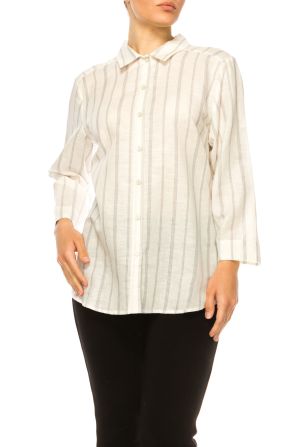 Hester & Orchard Long Sleeve Button Down Top