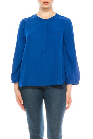 Jessica Rose Long Sleeve Button Cuff Top