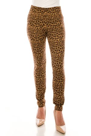Nygard Leopard Print Skinny Legging