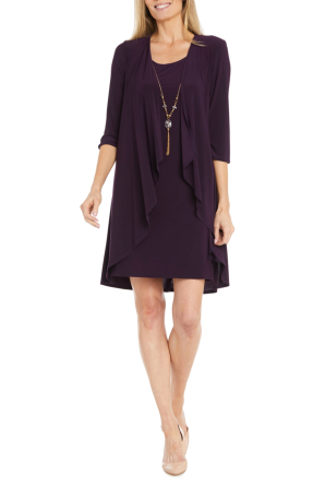 RM Richards 3/4 Sleeve Two-Piece Dress Jacket