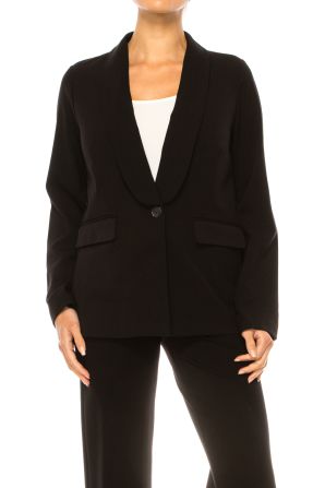 Zac & Rachel Two Front Pocket Suit Jacket Blazer