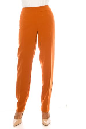 Zac & Rachel Straight Leg Pull-On Pants