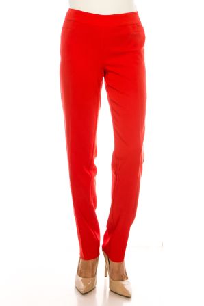 Zac & Rachel Straight Leg Pull-On Pants
