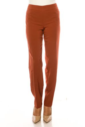Zac & Rachel Straight Leg Pull-On Pants