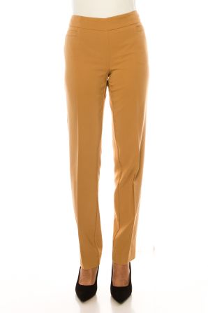Zac & Rachel Straight Leg Pull-On Pants