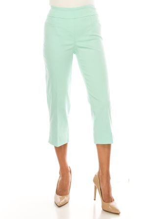 Zac & Rachel Ultimate Fit Faux-Pocket Capri Pants