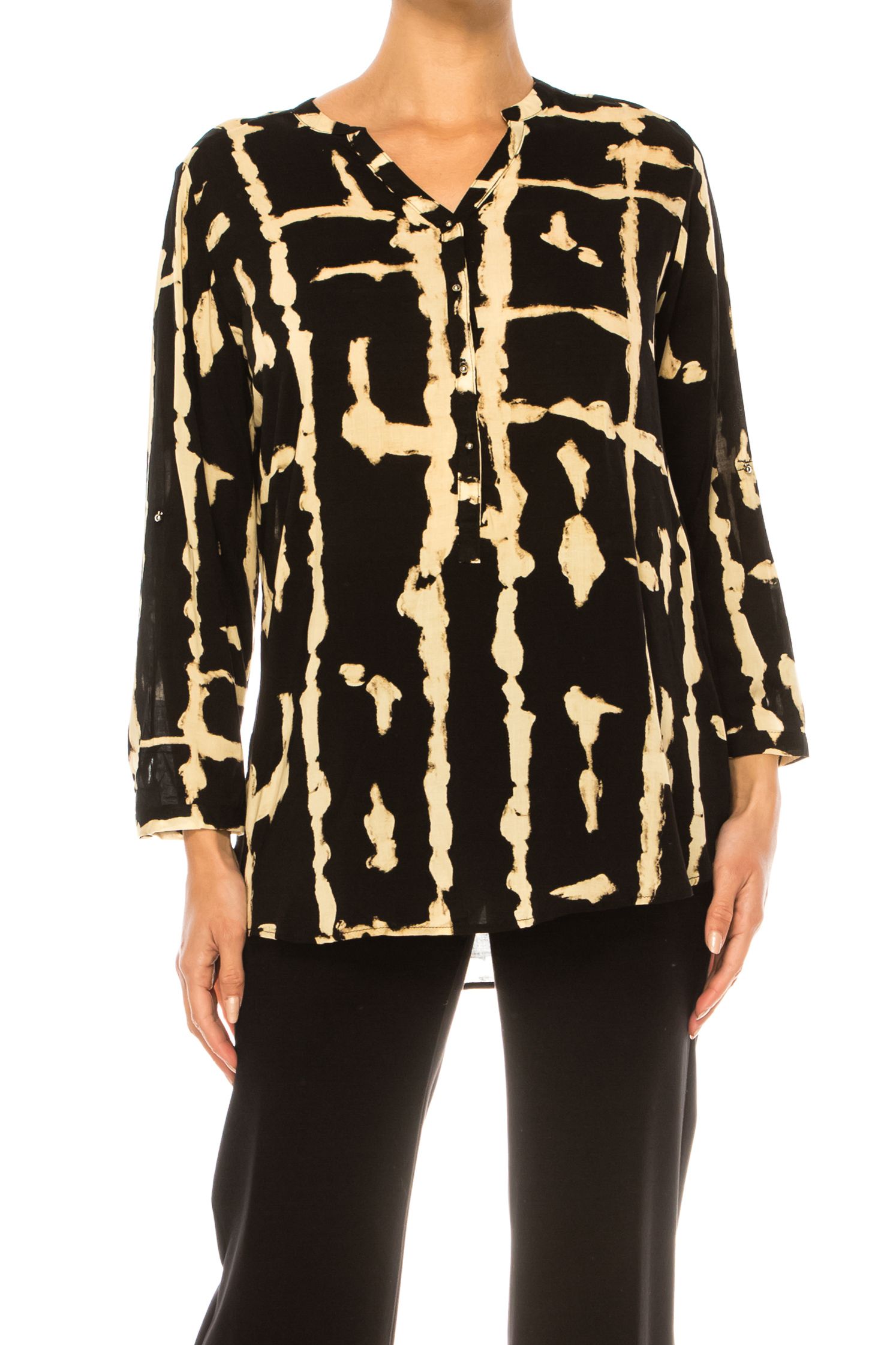 Long Sleeve Shirt Tunic Top Grand & Greene Wholesale Apparel Vendors