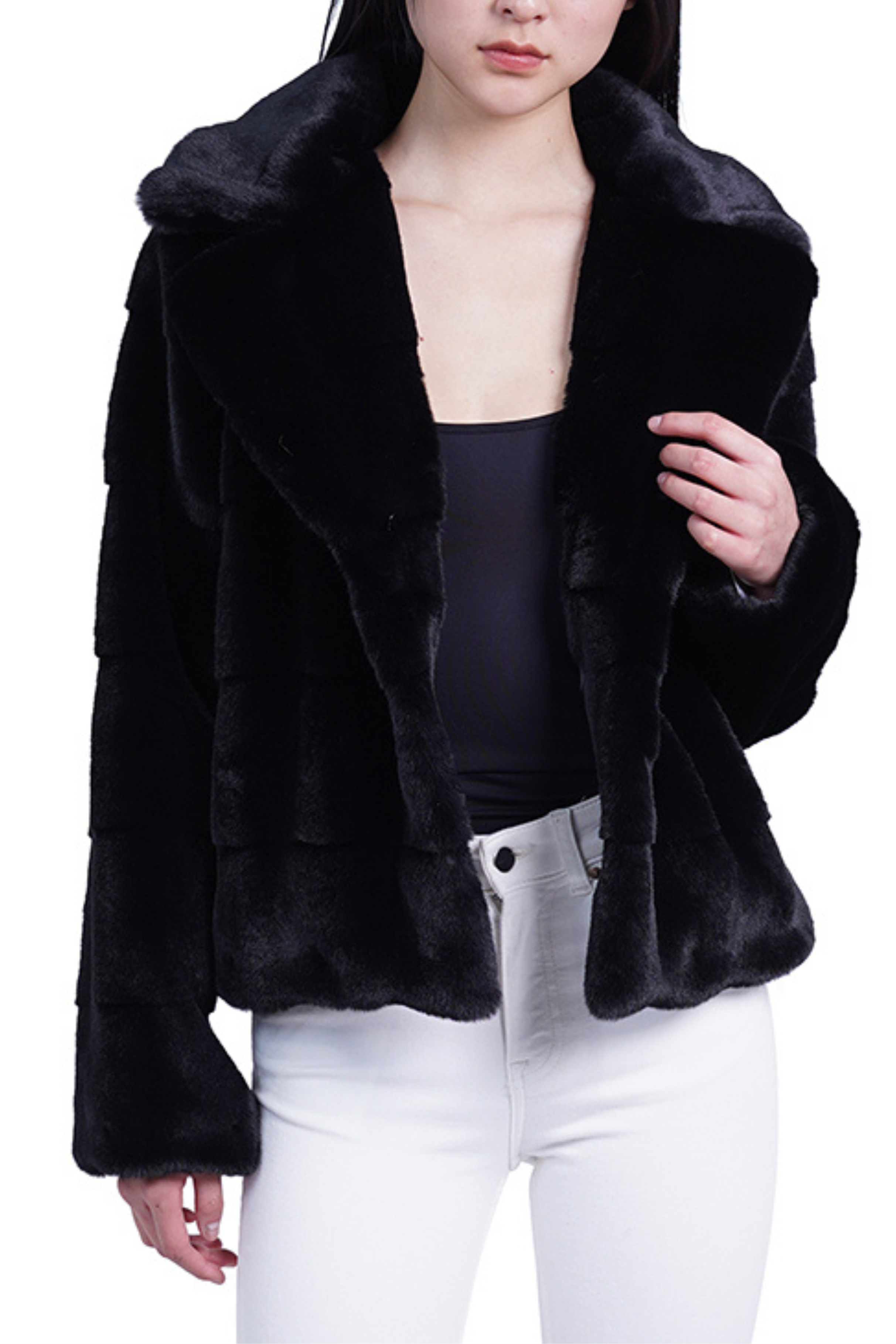 Faux Fur Coat Puffer Coat Love Token Wholesale Boutique Clothing