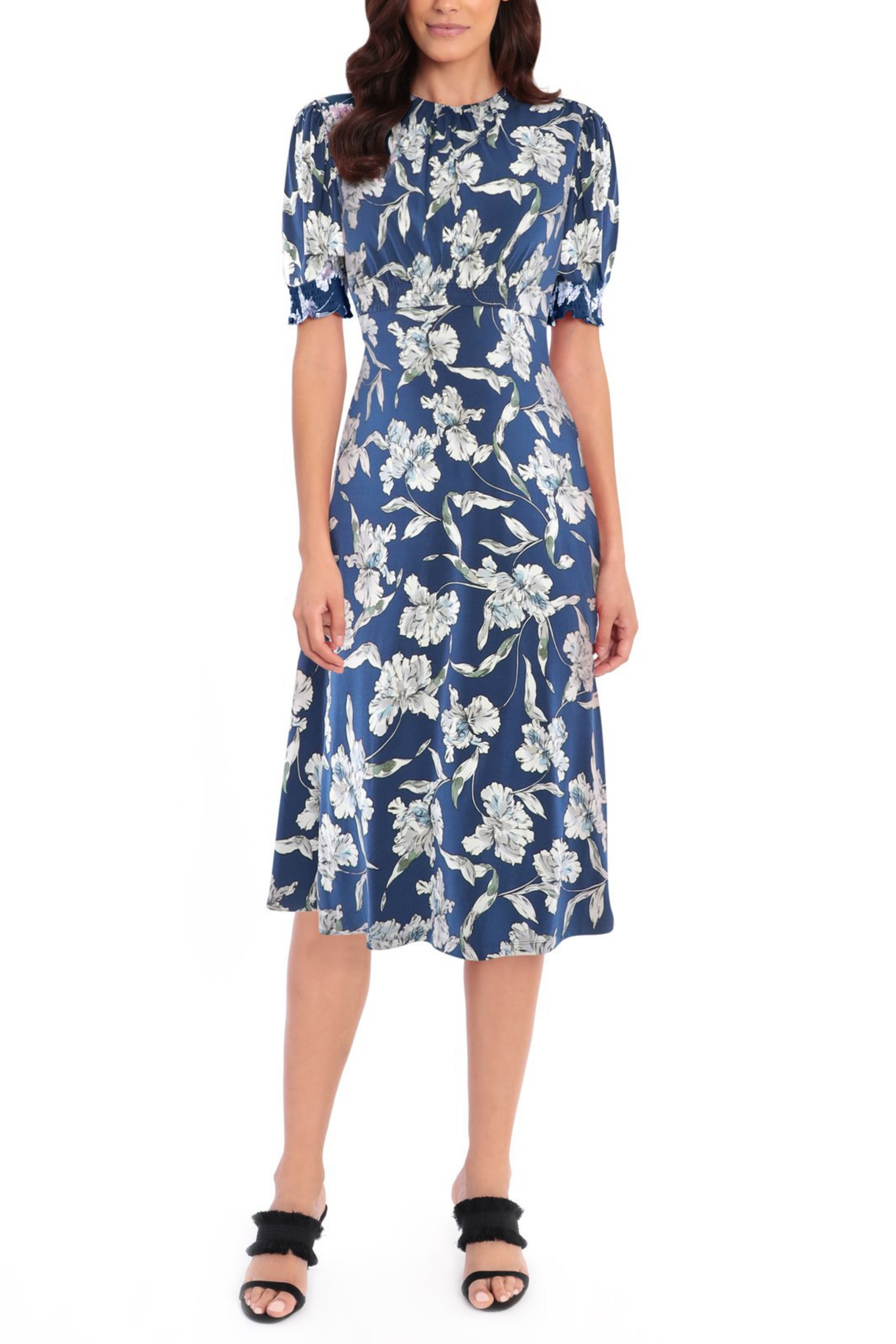 Maggy london floral a line dress shop