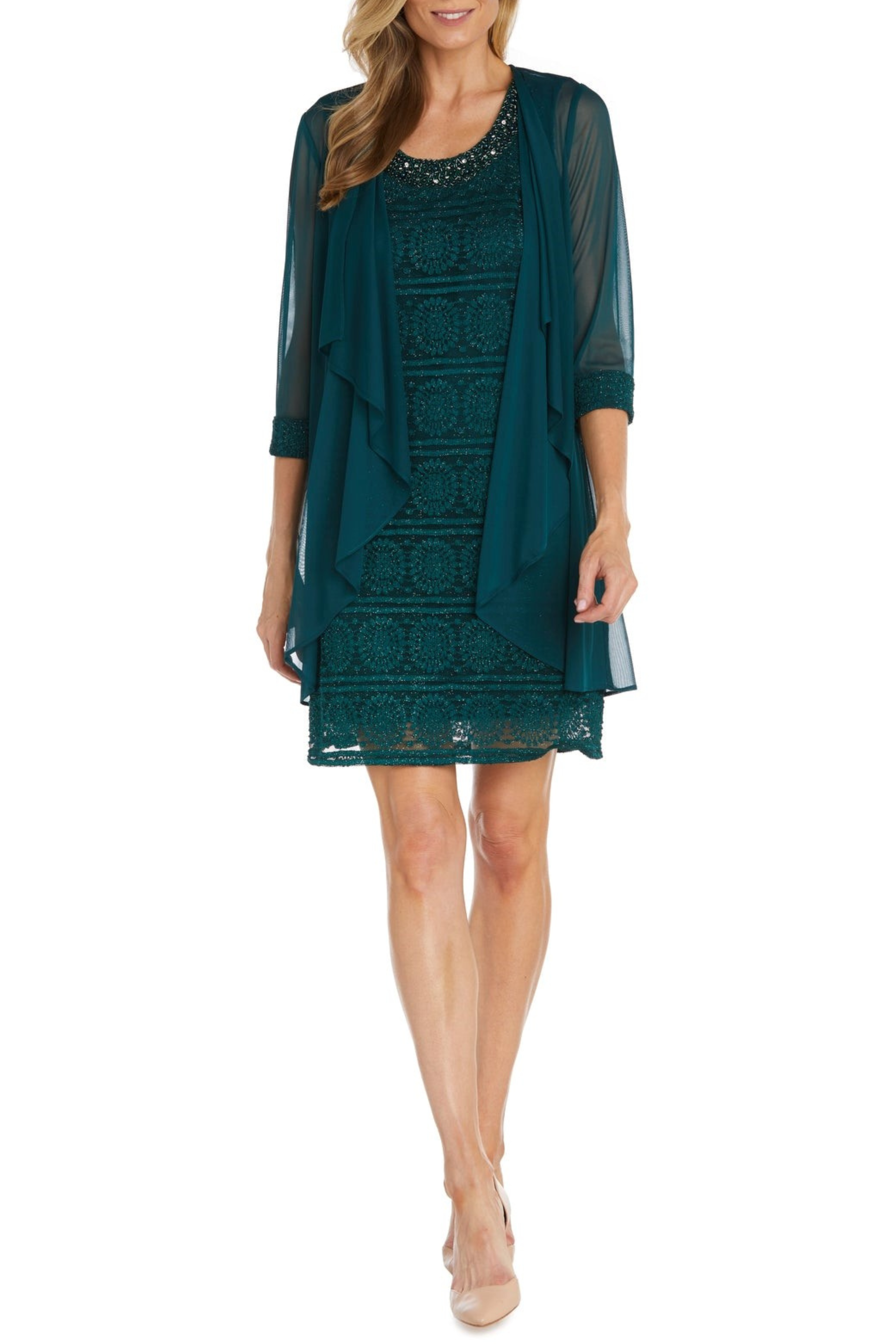 Sheer jacket for evening dress discount