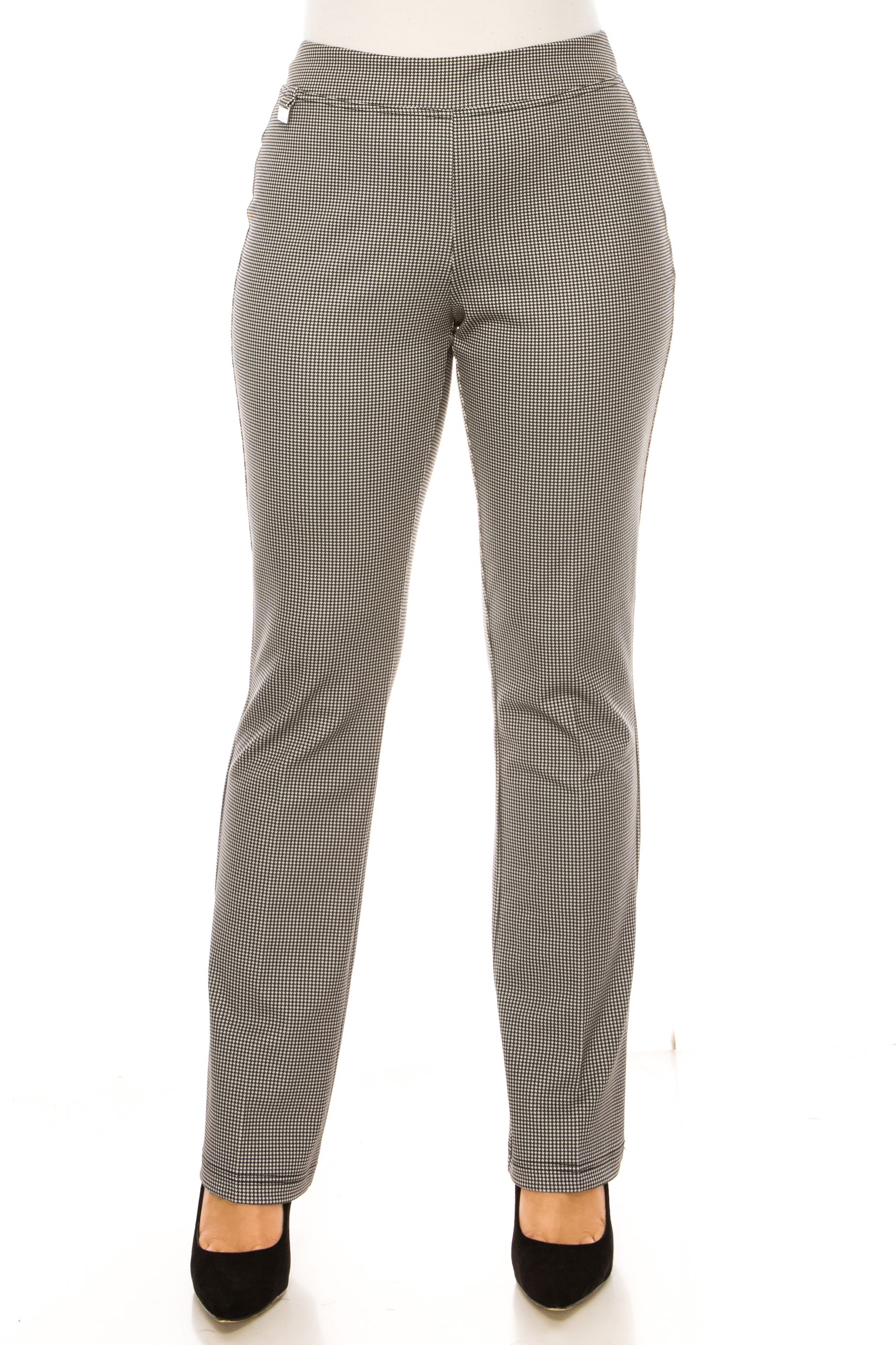 Boot Cut Pants Houndstooth Pants Zac & Rachel Ladies Clothing Wholesalers