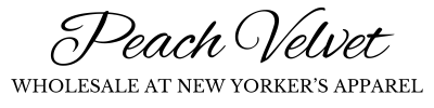 Peach Velvet Clothing Wholesale